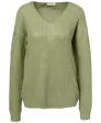 Schlichter Strickpullover