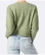 Strickjacke mit V-Ausschnitt