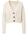 Strickjacke mit V-Ausschnitt