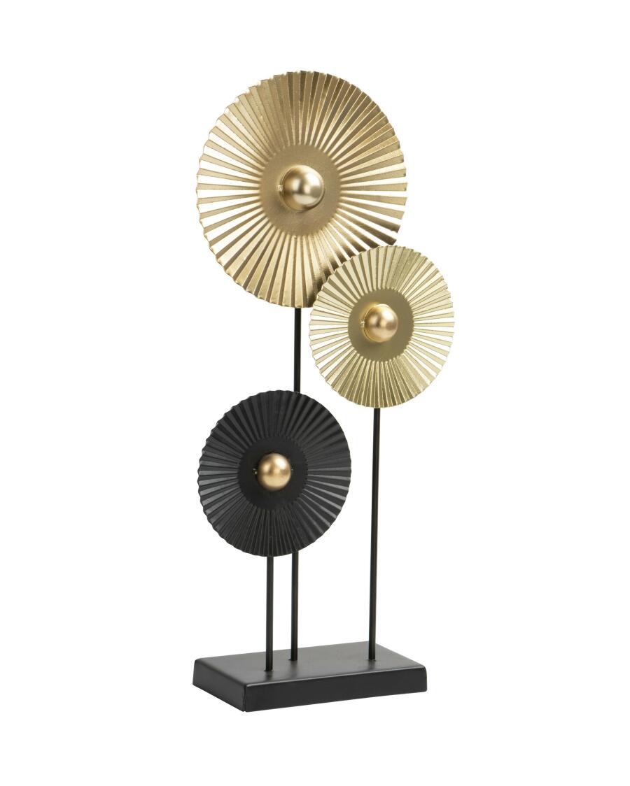 Deko-Aufsteller schwarz/gold