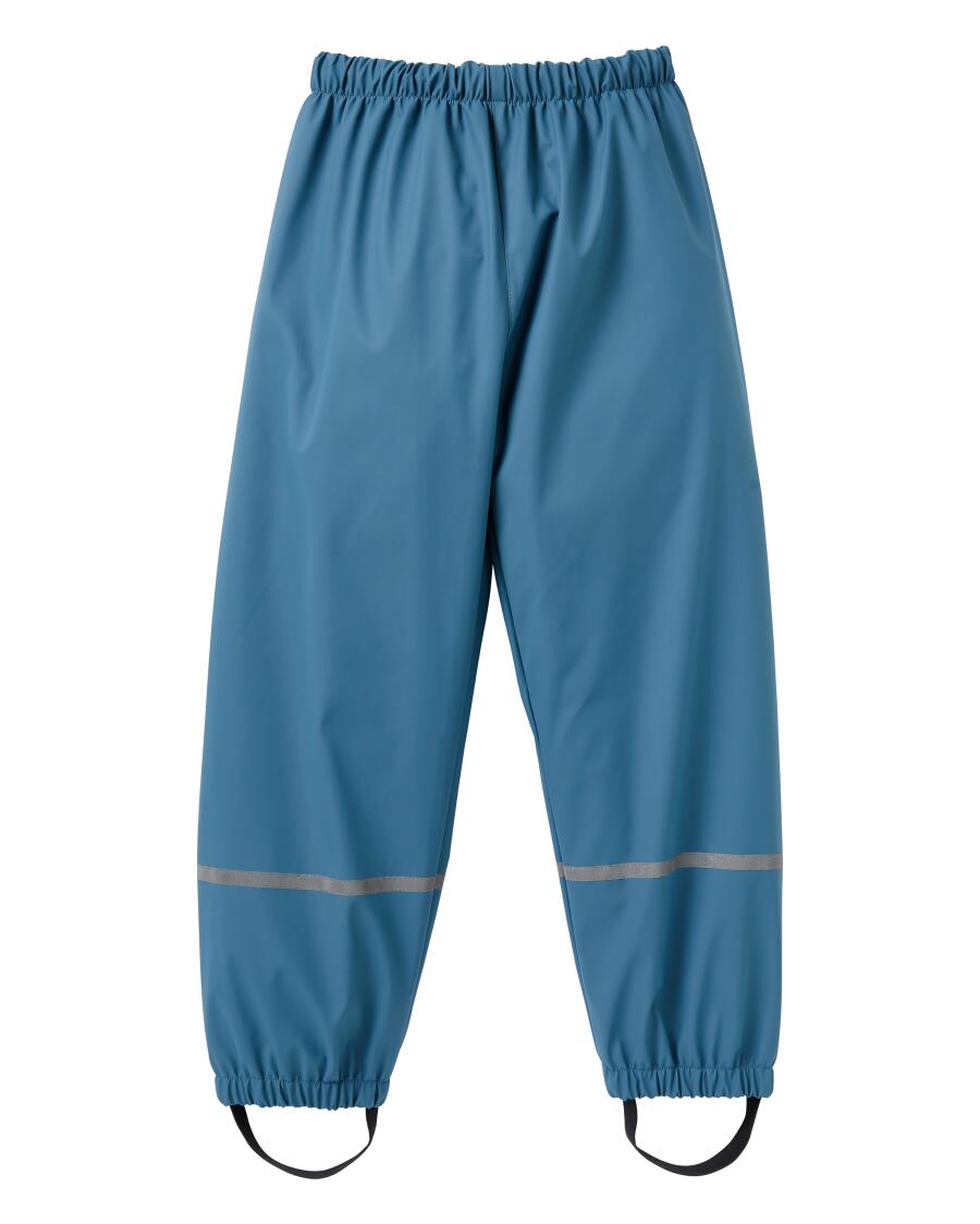 Blaue Regenhose blau