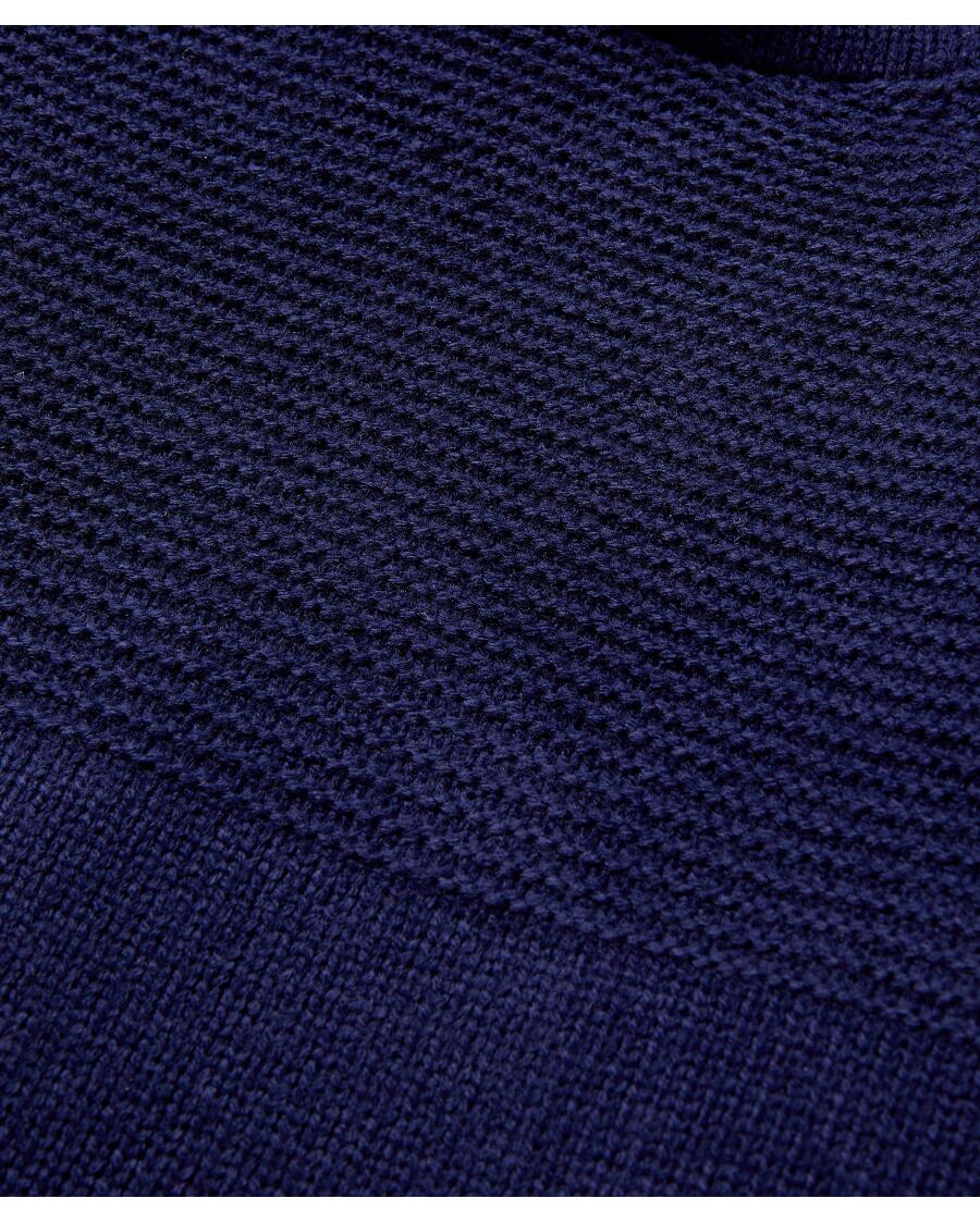 Sweter z dzianiny z prążkowanymi mankietami Made to be cool, kaptur