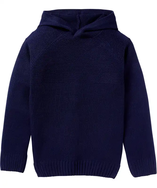 Strickpullover mit Rippbündchen