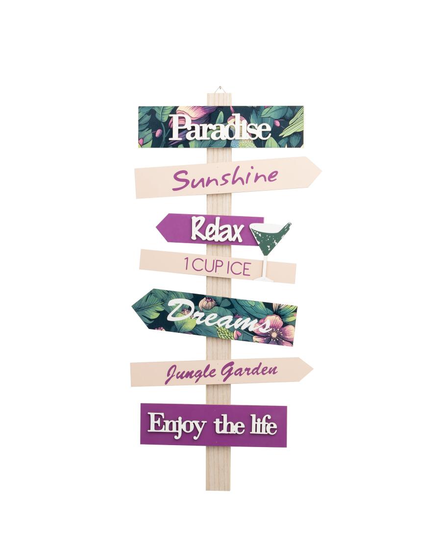Wegwijzer Decoratie paars