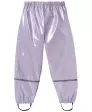 Lilafarbene Glitzer-Regenhose