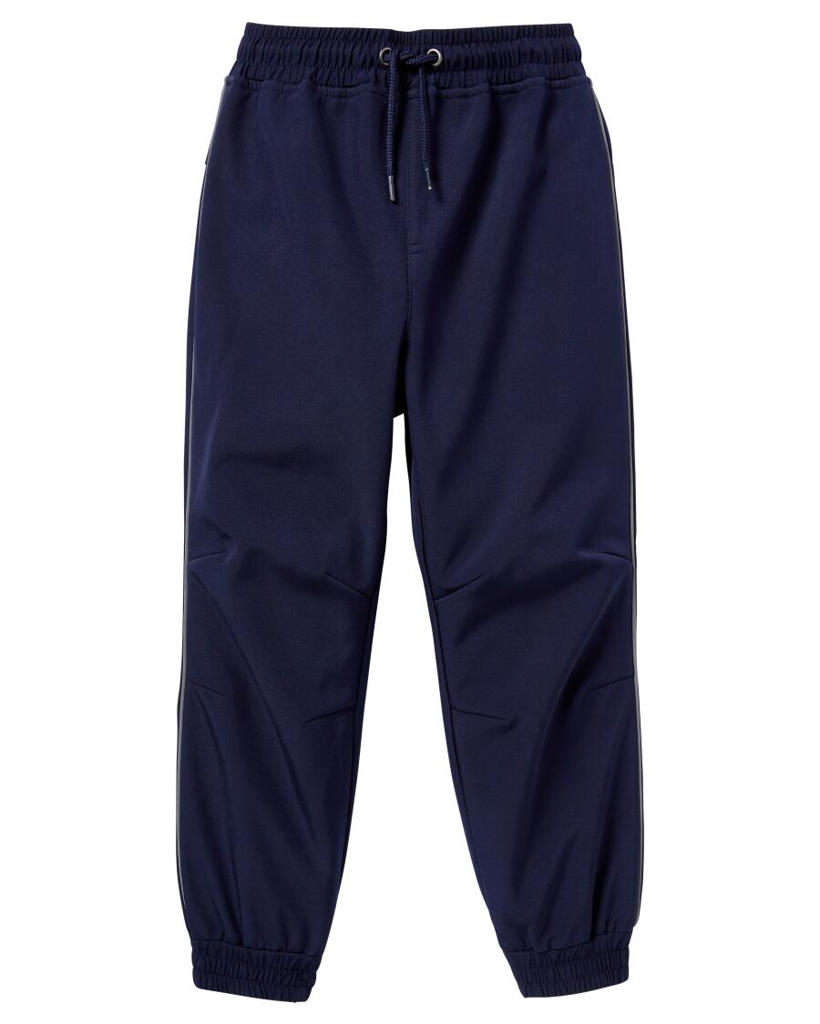 Wasserfeste Softshellhose dunkelblau