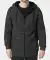 Gebreid fleece vest antraciet gemeleerd