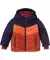 Skijacke Colour-Blocking dunkelblau