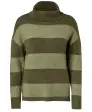 Sweter z dzianiny z golfem