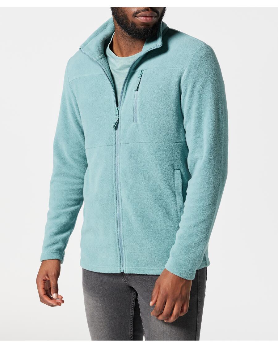 Fleecejacke petrol
