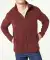 Fleecejacke bordeaux