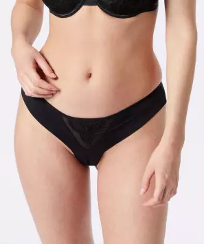 Zwarte string