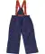 Skihose mit Hosenträgern dunkelblau
