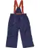 Skihose mit Hosenträgern dunkelblau