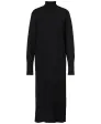 Strickkleid mit Stehkragen