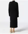 Strickkleid mit Stehkragen