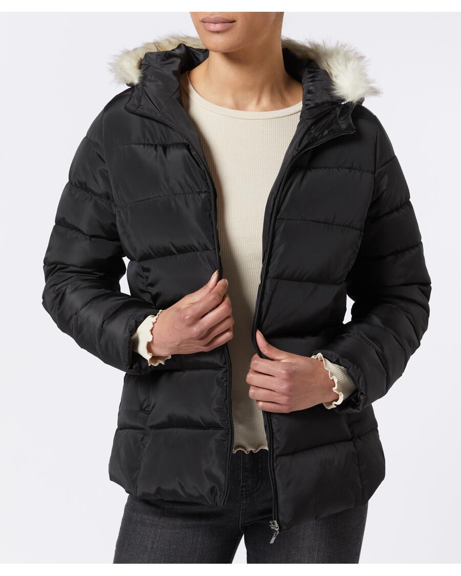 Wintersteppjacke schwarz