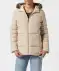 Wintersteppjacke hellbraun