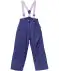 Skihose mit Hosenträgern dunkelblau