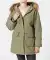 Gefütterter Parka Khaki
