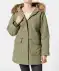 Gefütterter Parka Khaki