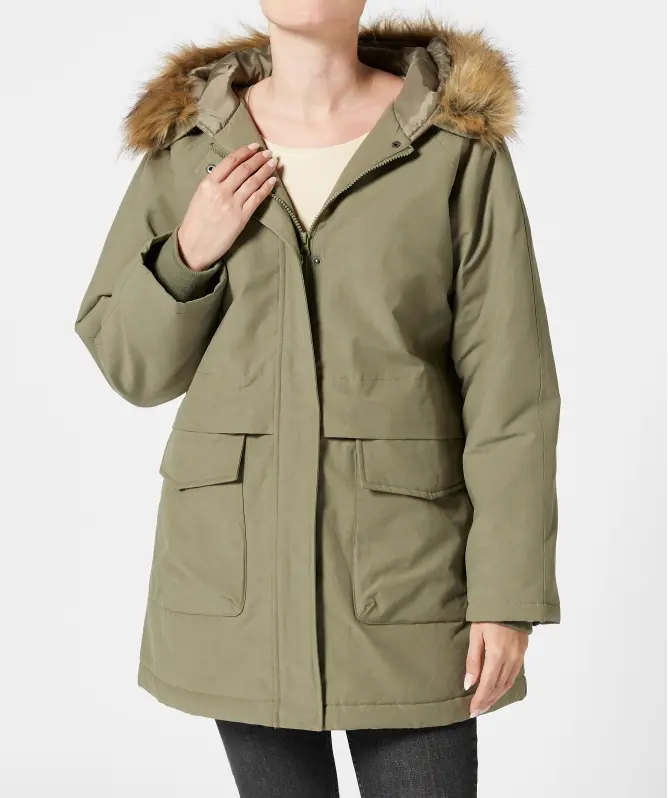 Gefütterter Parka