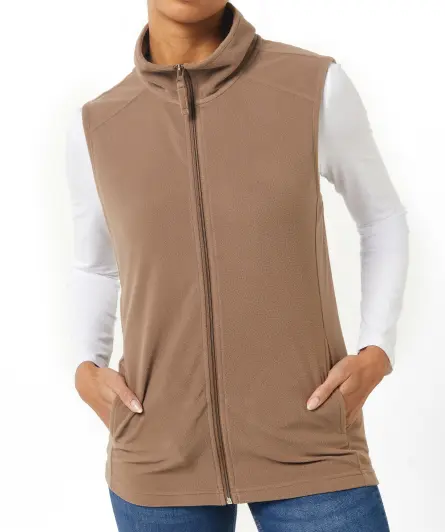 Fleece bodywarmer uni