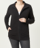 Basic Fleecejacke schwarz