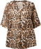 Strandtunika Leo Leopardendruck