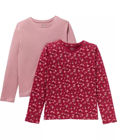 Langemouwen shirts Bloemen