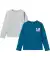 Langarmshirts petrol