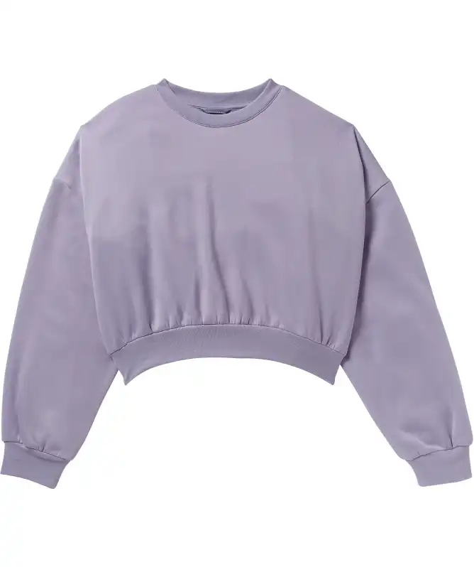Sweatshirt in Flieder