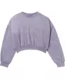 Sweatshirt in Flieder