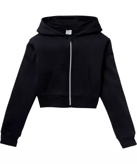 Schwarze Sweatjacke