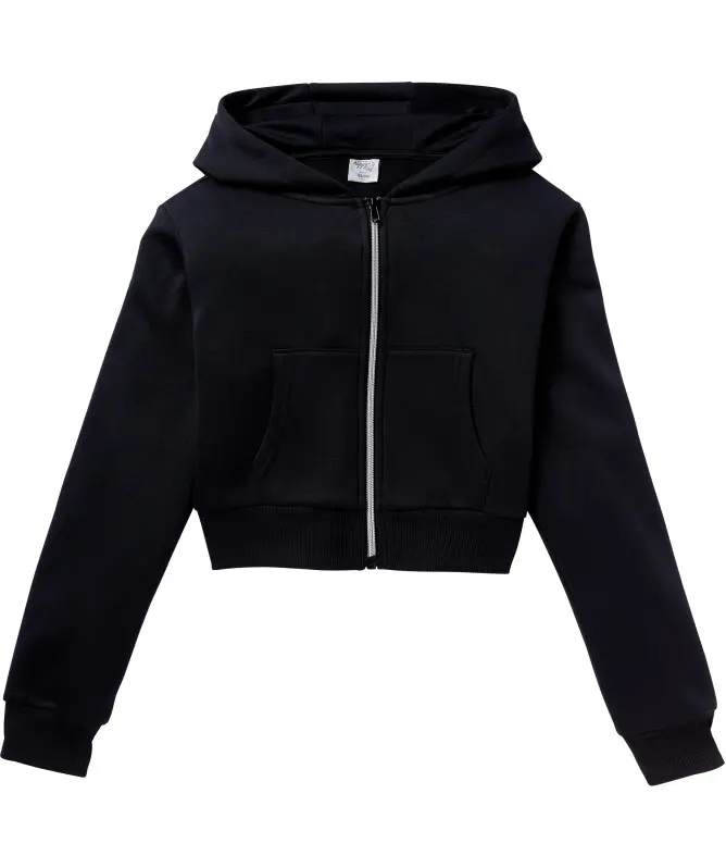 Schwarze Sweatjacke