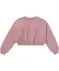 Sweatshirt cropped rosa
