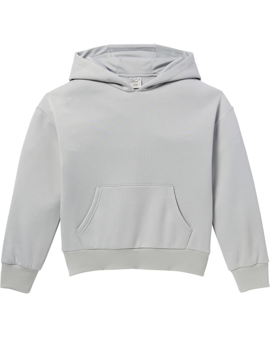 Kapuzenpullover hellblau