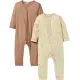 Newborn Schlafanzüge mit Knopfleiste
