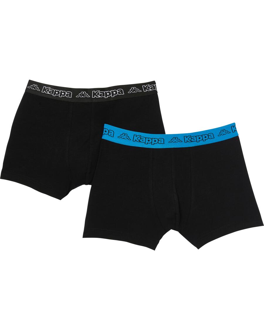 Kappa Retro-Boxershorts schwarz
