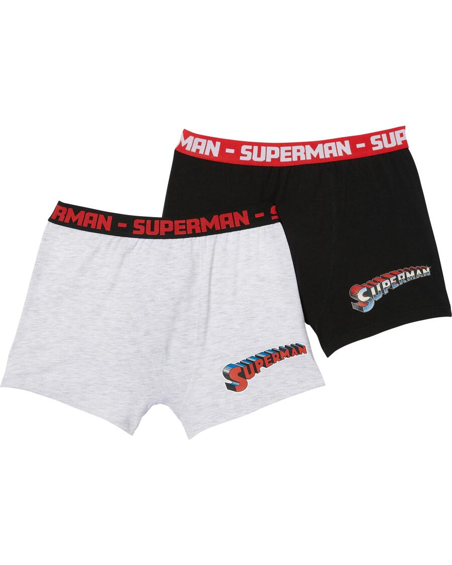 Superman retro boxershort zwart