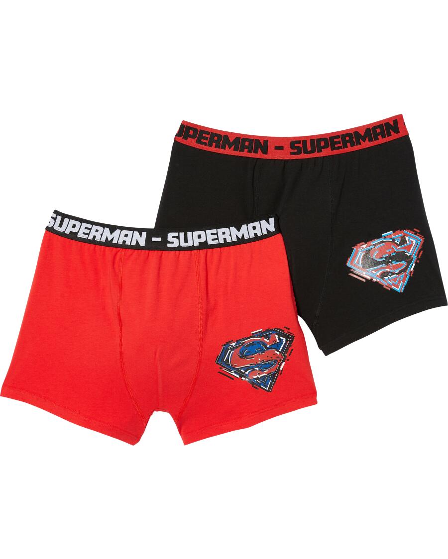 Superman retro boxershort rood