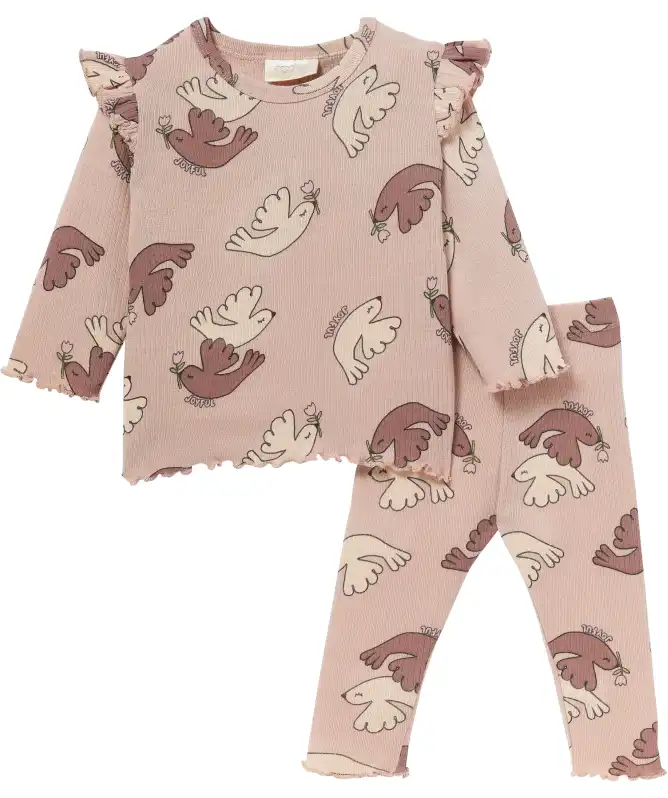 Pyjama met duiven