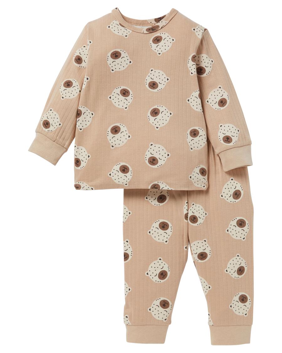 Pyjama mit Bären haut