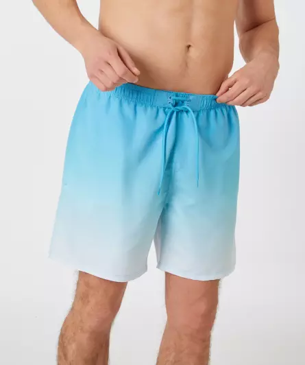 Badeshorts mit Farbverlauf