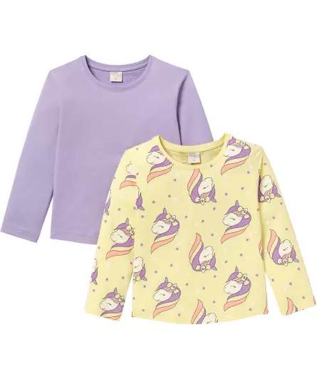 Langarmshirts aus Baumwolle