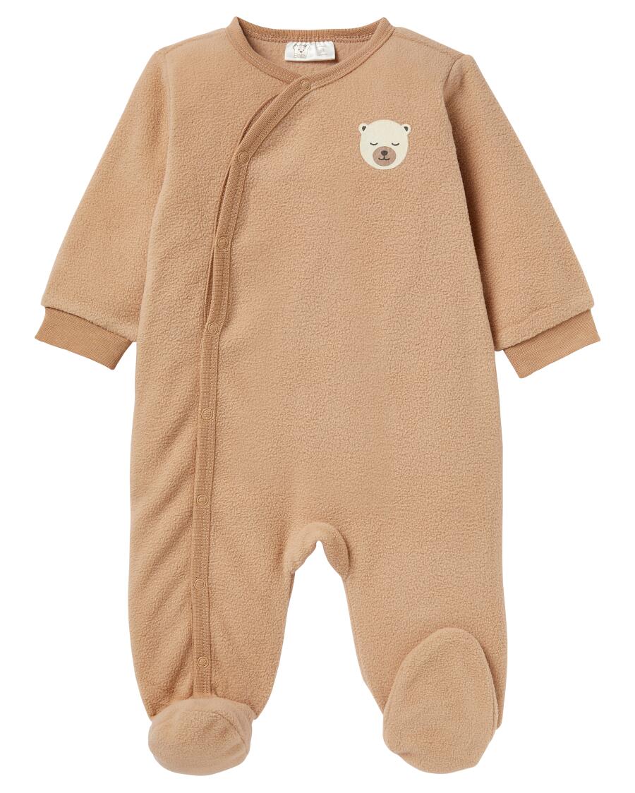 Fleece-Strampler haut