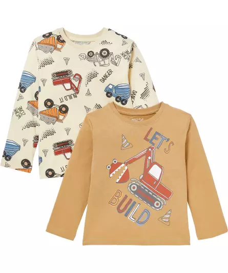 Doppelpack Langarmshirt