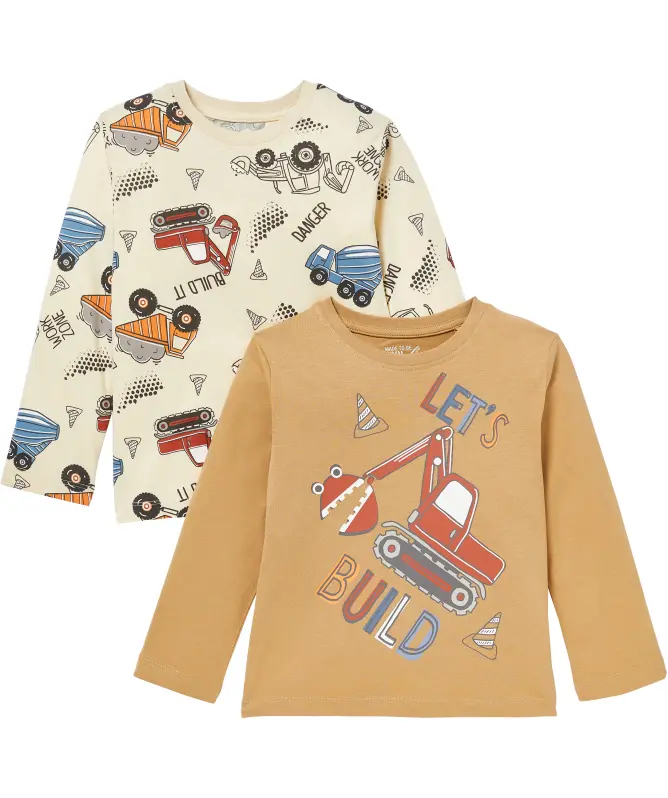 Doppelpack Langarmshirt
