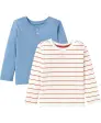 shirts met lange mouwen en korte knoopsluiting