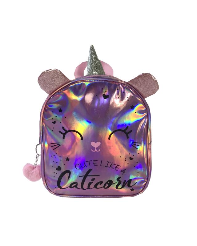 حقيبة ظهر اليونيكورن للبنات، وردي (KiK Rucksack Einhorn (rosa)) — KiK, منتج ألماني أصلي في المغرب